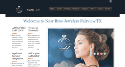 Desktop Screenshot of nasrbrosjewelers.com